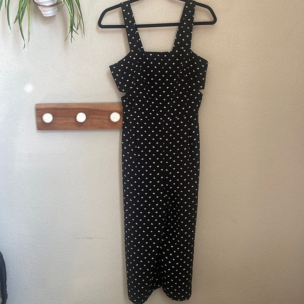 Topshop Cutout Floral Romper